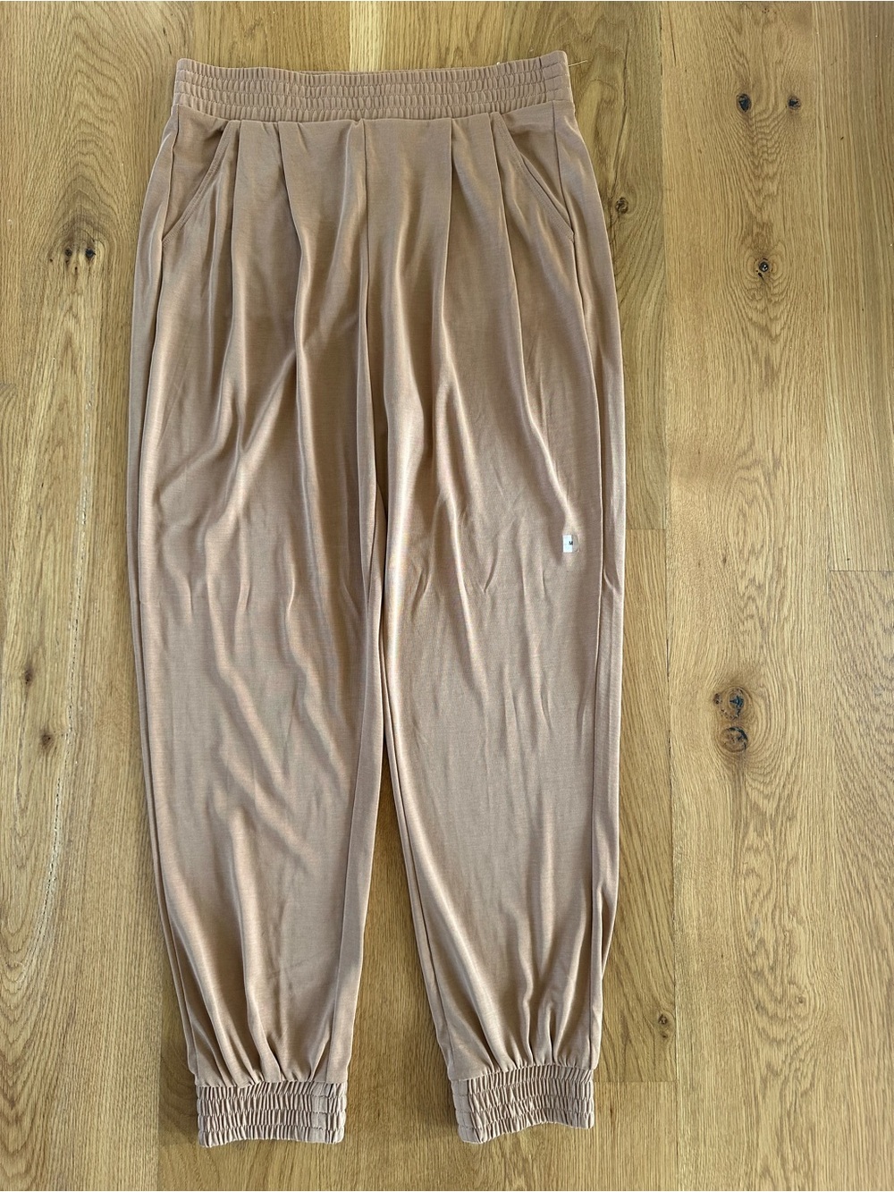 Express Men's Jogger Pants in Light Tan